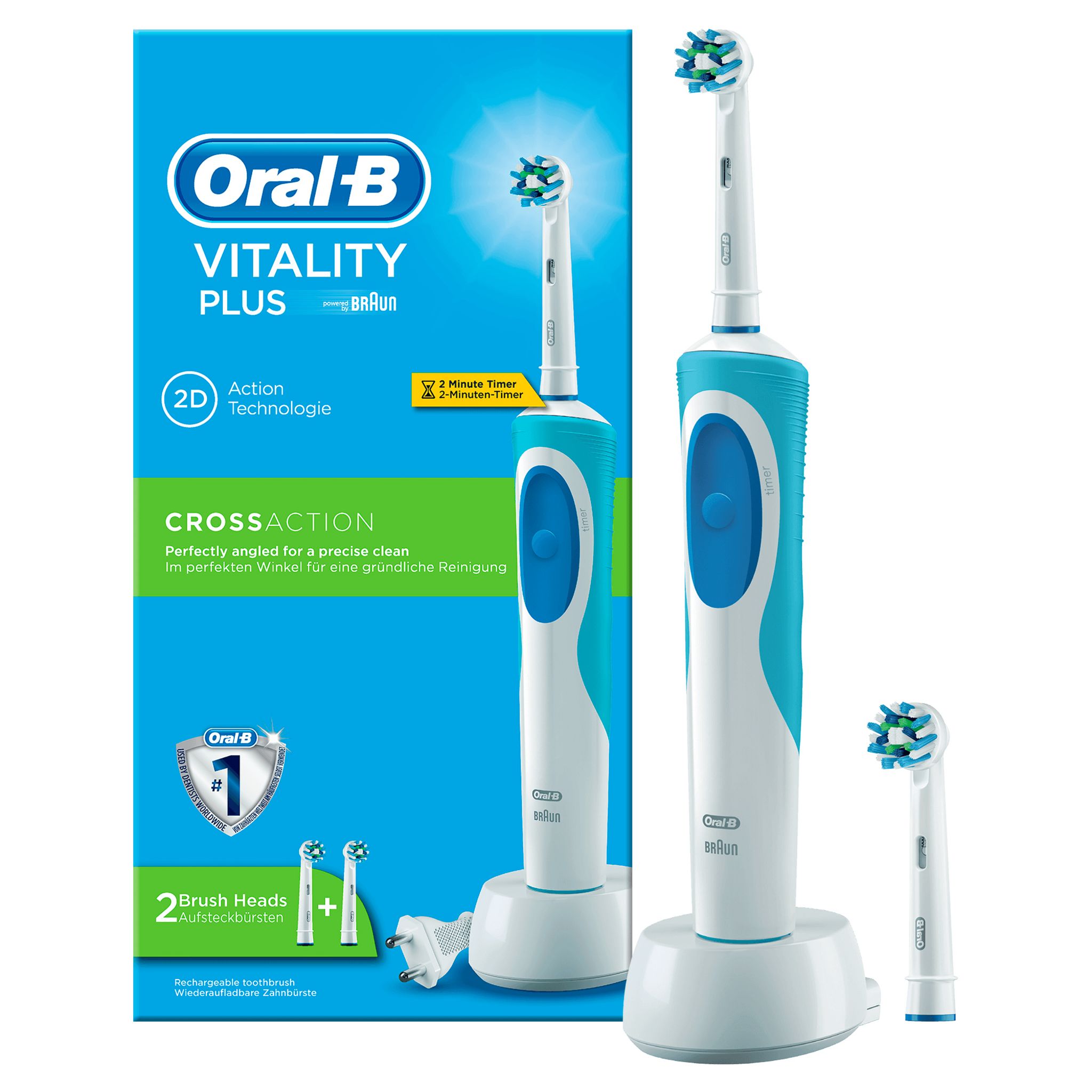 Voir la diapositive 4 : ORAL-B Brosse à dents électrique Vitality 170 CROSSACTION