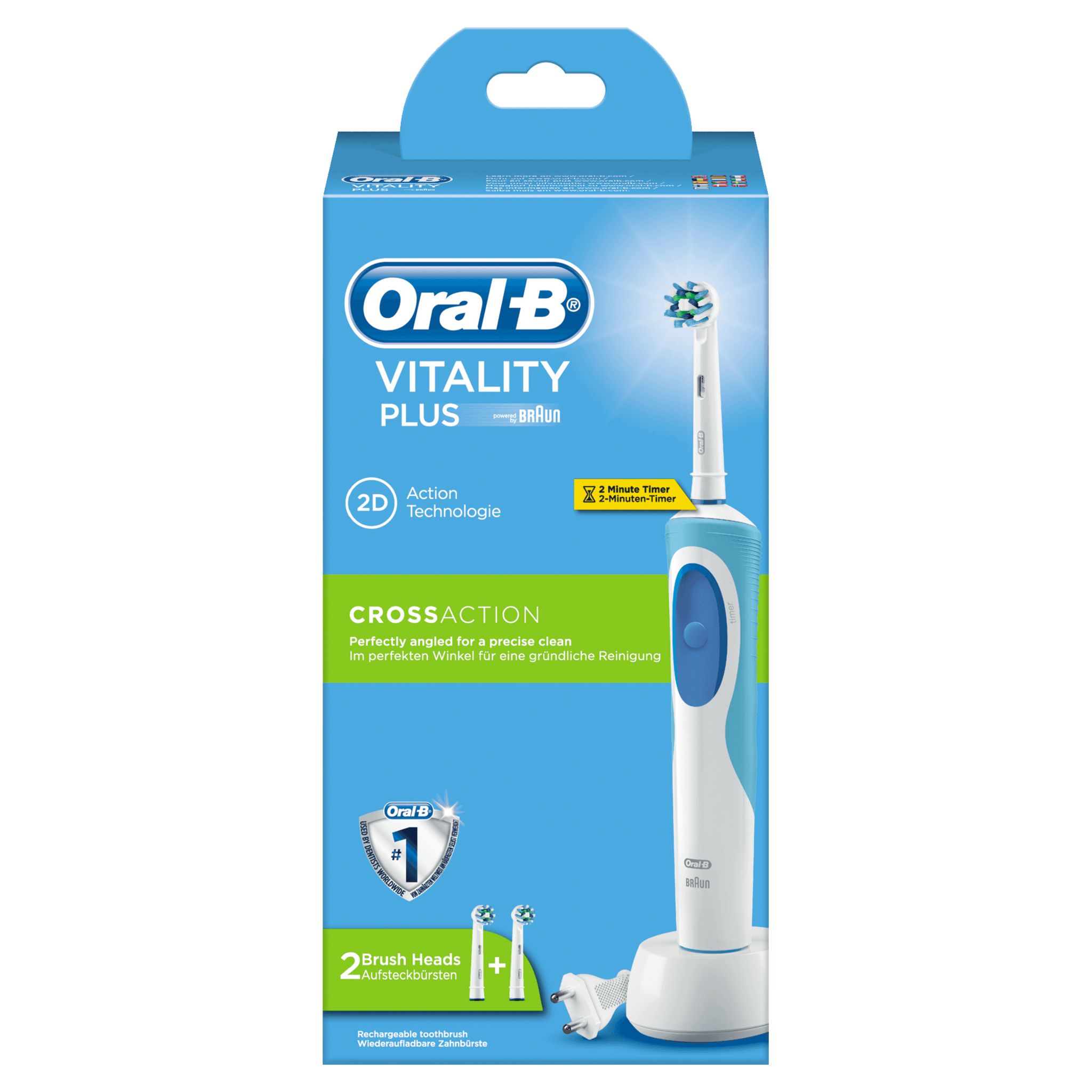 Voir la diapositive 5 : ORAL-B Brosse à dents électrique Vitality 170 CROSSACTION