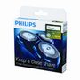 Voir la diapositive 2 : PHILIPS Tête de rasoir HQ56/50 - Bleu