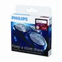 Voir la diapositive 2 : PHILIPS Tête de rasoir SH71/50 - Bleu