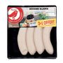 Voir la diapositive 2 : AUCHAN Boudins blancs nature 3+1 pièce offert 500g