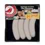 Voir la diapositive 2 : AUCHAN Boudins blancs fine champagne 3 pièces +1 offerte 500g