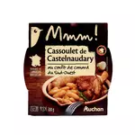 AUCHAN MMM! Cassoulet de Castelnaudary au confit de canard du Sud-Ouest 1 portion 300g