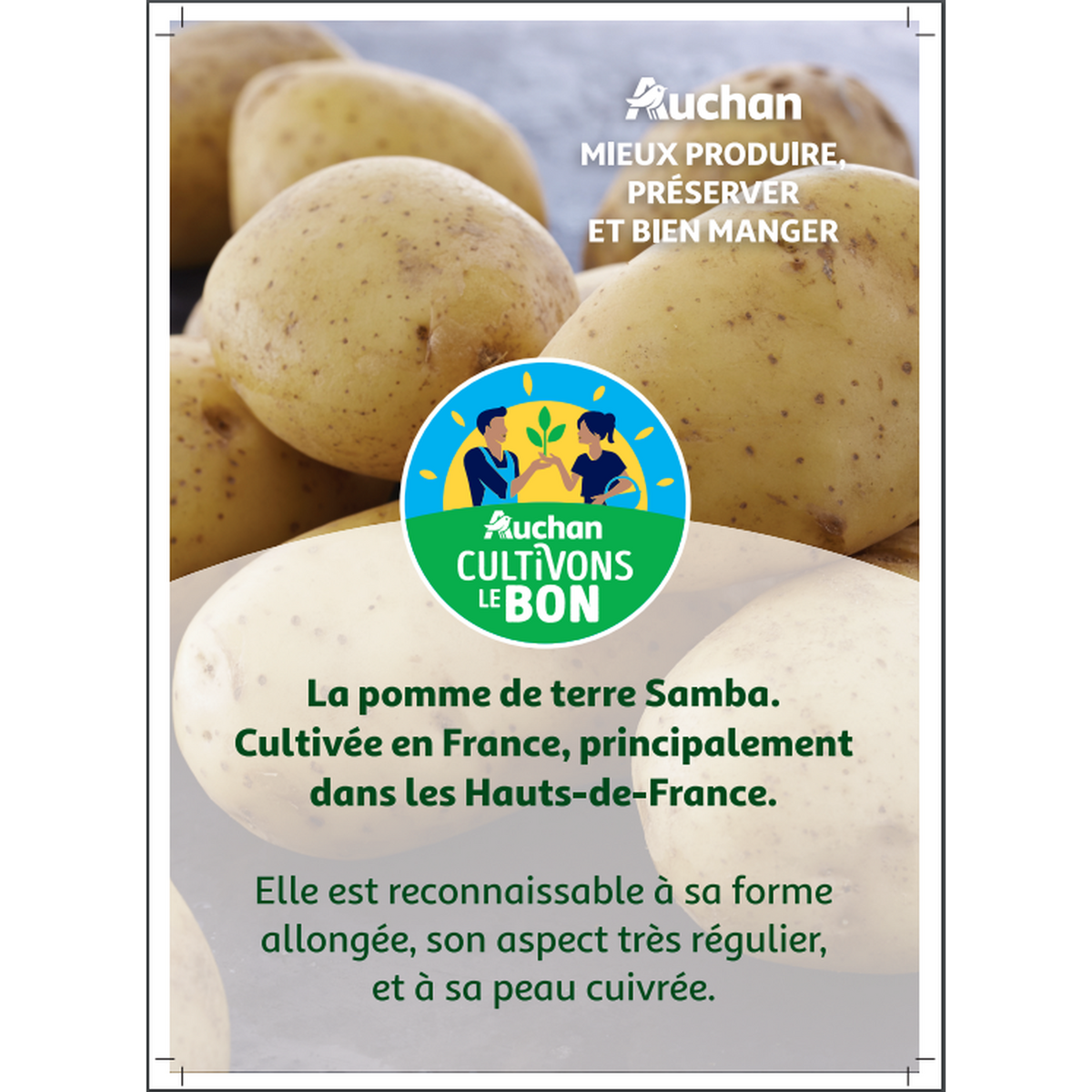 CULTIVONS LE BON Pomme de terre au four  1kg