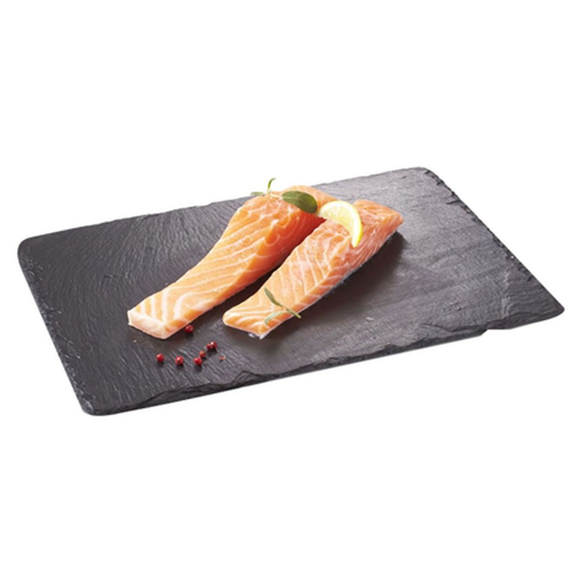 AUCHAN LE POISSONNIER CULTIVONS LE BON Pavé de saumon d'Ecosse sans arêtes 2 pièces 250g