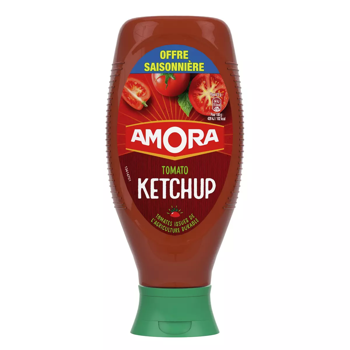 AMORA Ketchup nature top down 850g