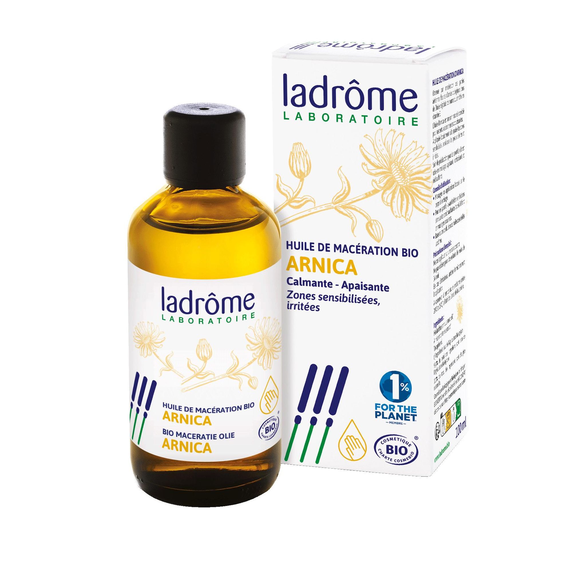 LADROME Huile de macération bio d'arnica 100ml