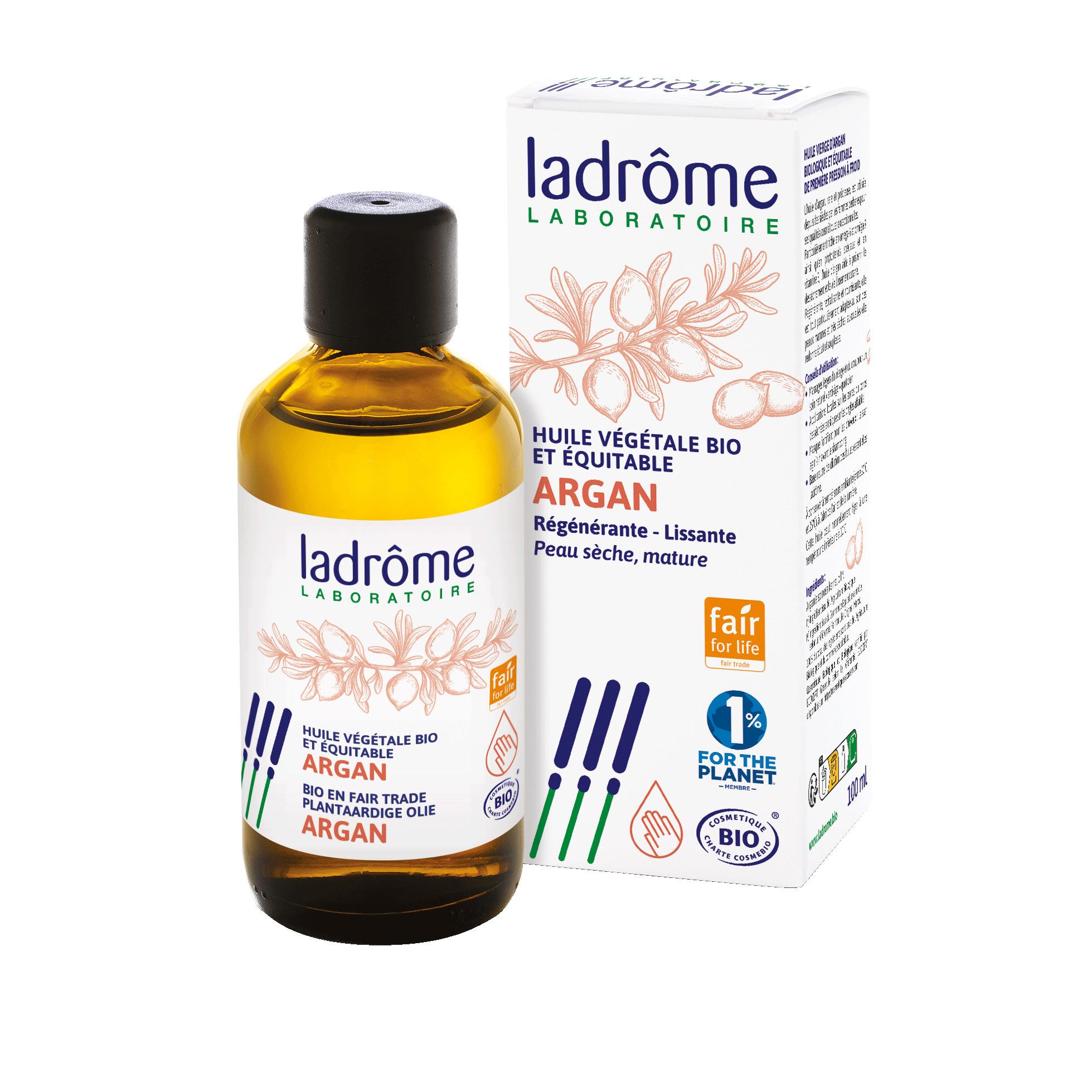 LADROME Huile végétale argan bio 100 ml