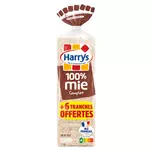 HARRYS Pain 100% mie complet 26 tranches+6 offertes 650g