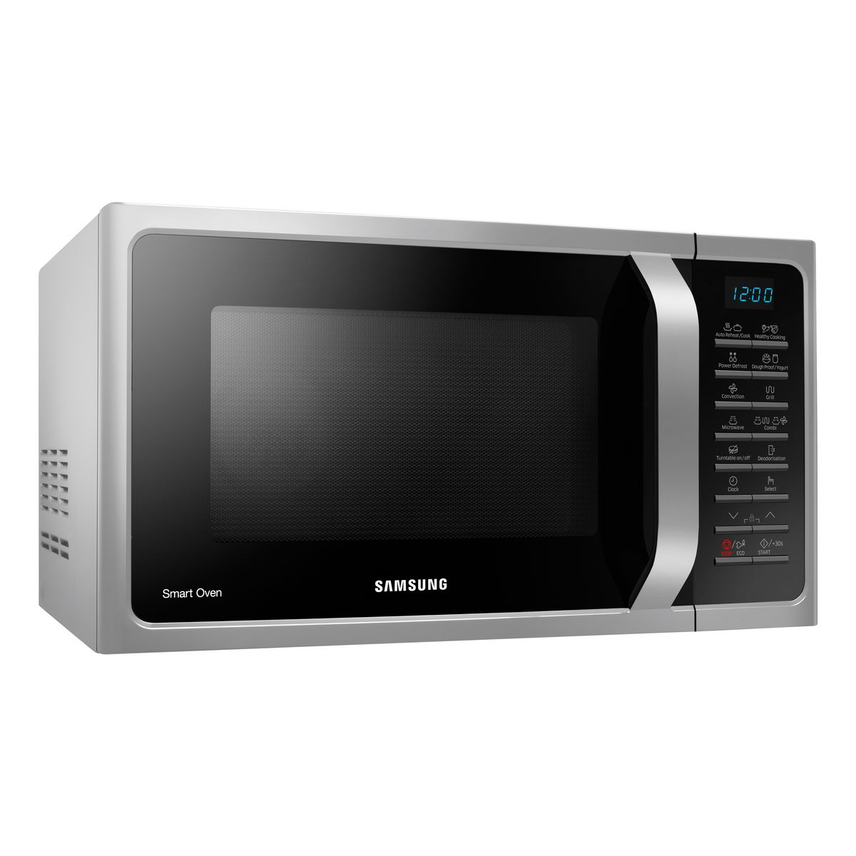 SAMSUNG Four micro-ondes combiné MC28H5015AS - 900 W - Capacité 28 L - Argent