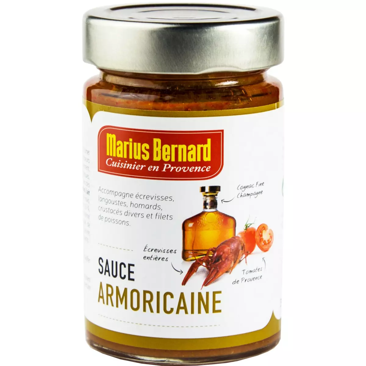 MARIUS BERNARD Sauce armoricaine 190g
