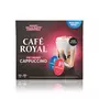 CAFE ROYAL Cappuccino en capsule compatible Dolce Gusto et Nespresso 16 dosettes 170g