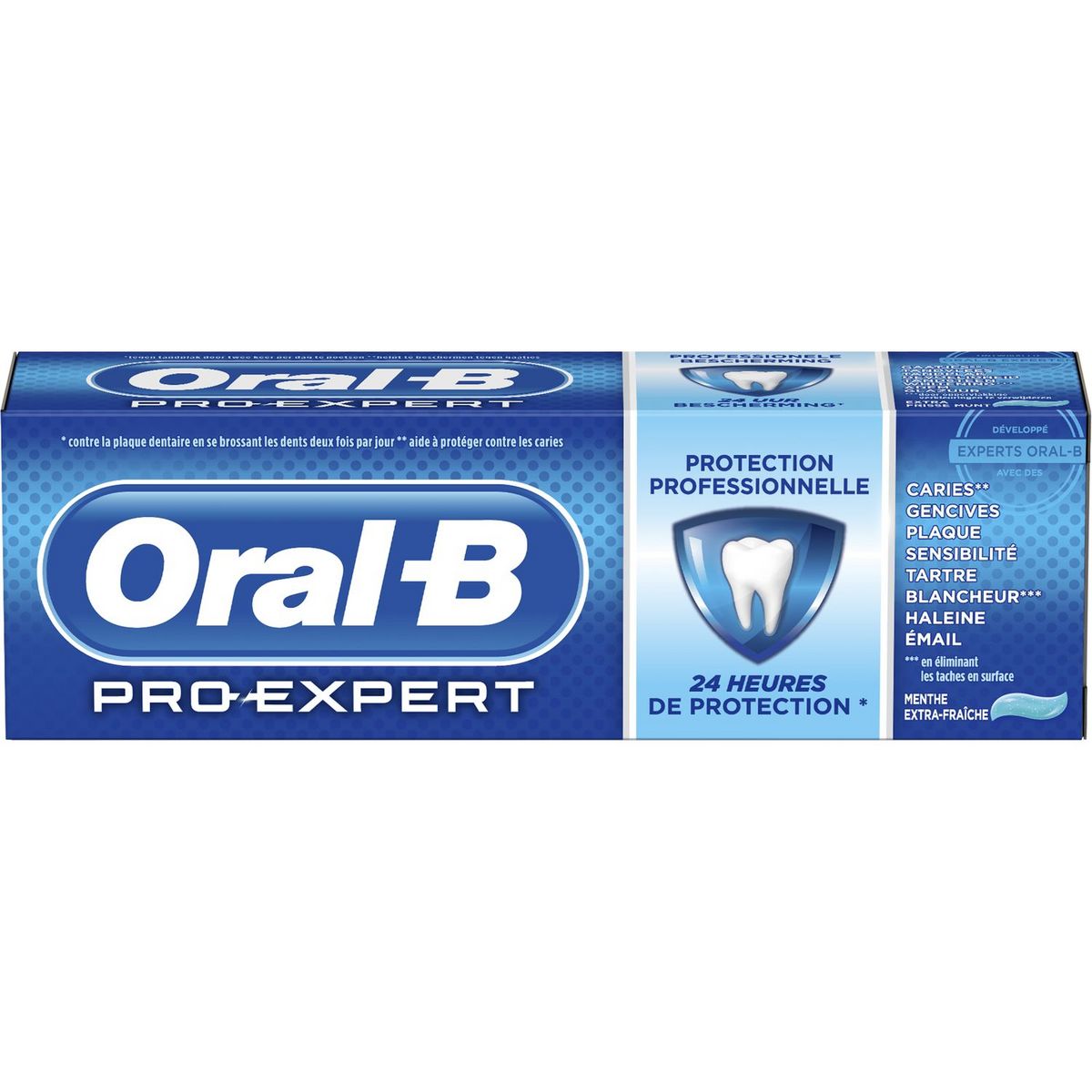 ORAL-B Pro Expert dentifrice 8en1 menthe extra-fraîche 75ml