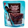 Voir la diapositive 2 : AUCHAN Préparation pour fondant au chocolat tout prêt 8 parts 500g