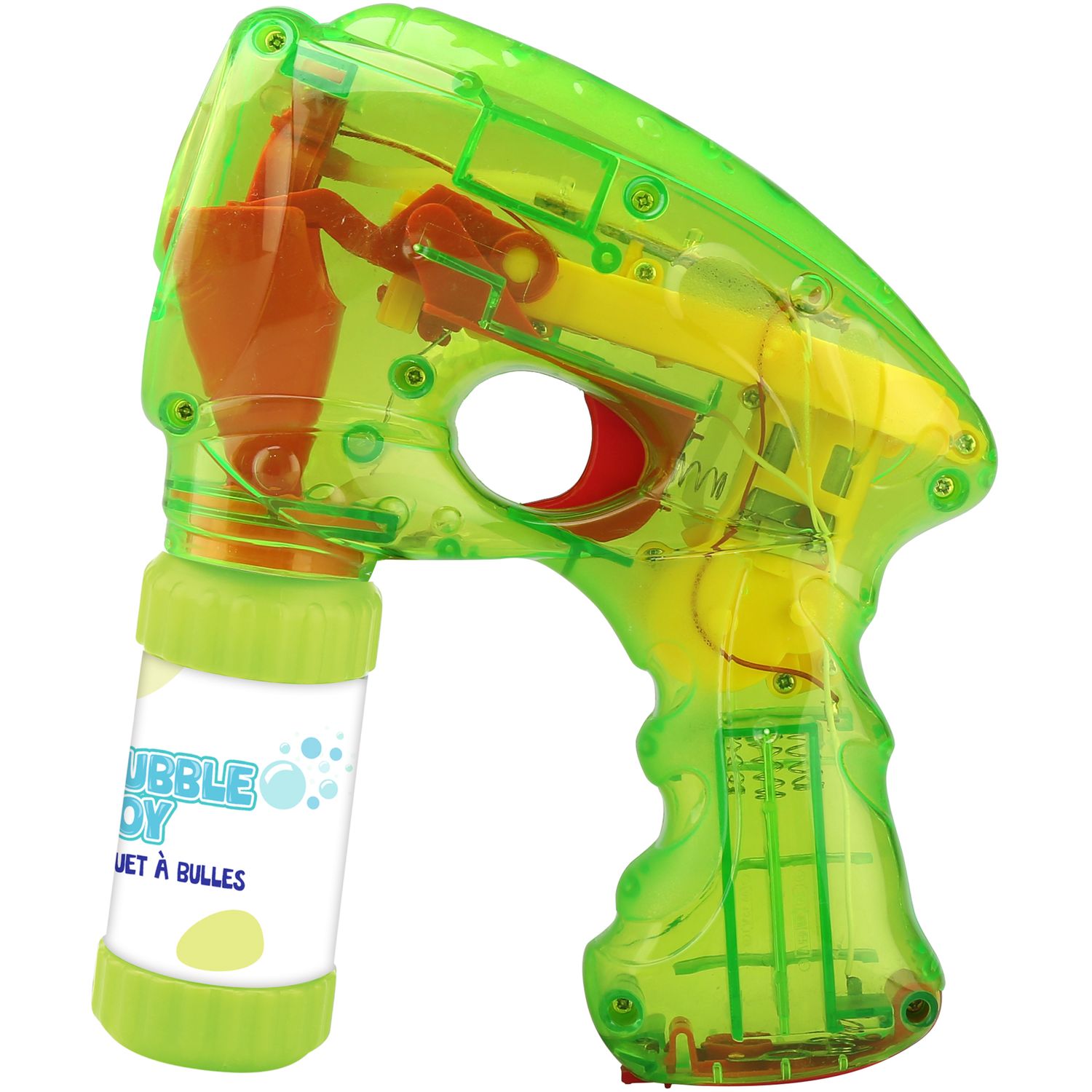 Voir la diapositive 3 : ONE TWO FUN Pistolet à bulles avec sons et lumières