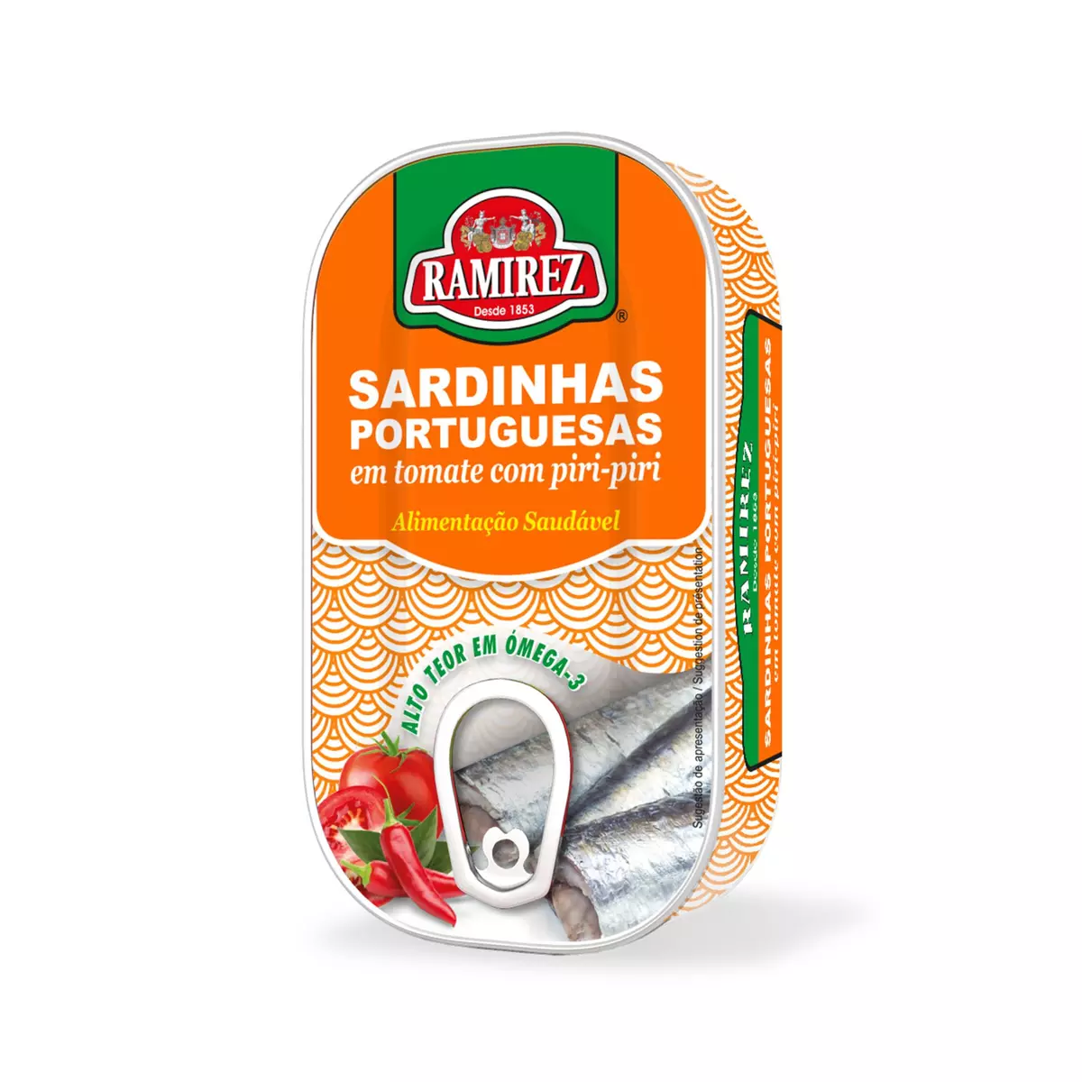 RAMIREZ Sardines à la sauce tomate piquante 125g