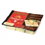 POCHAT & FILS Assortiment de fromage à raclette de Savoie coeur de tomme et fumée 30 tranches environ 660g