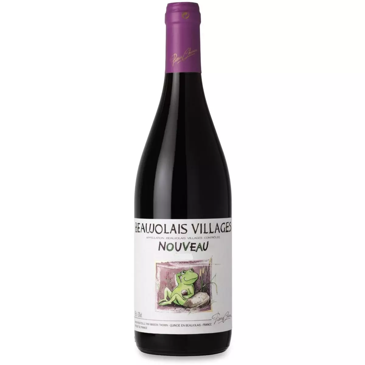 PIERRE CHANAU Vin rouge AOP Beaujolais-Villages nouveau 2021 75cl