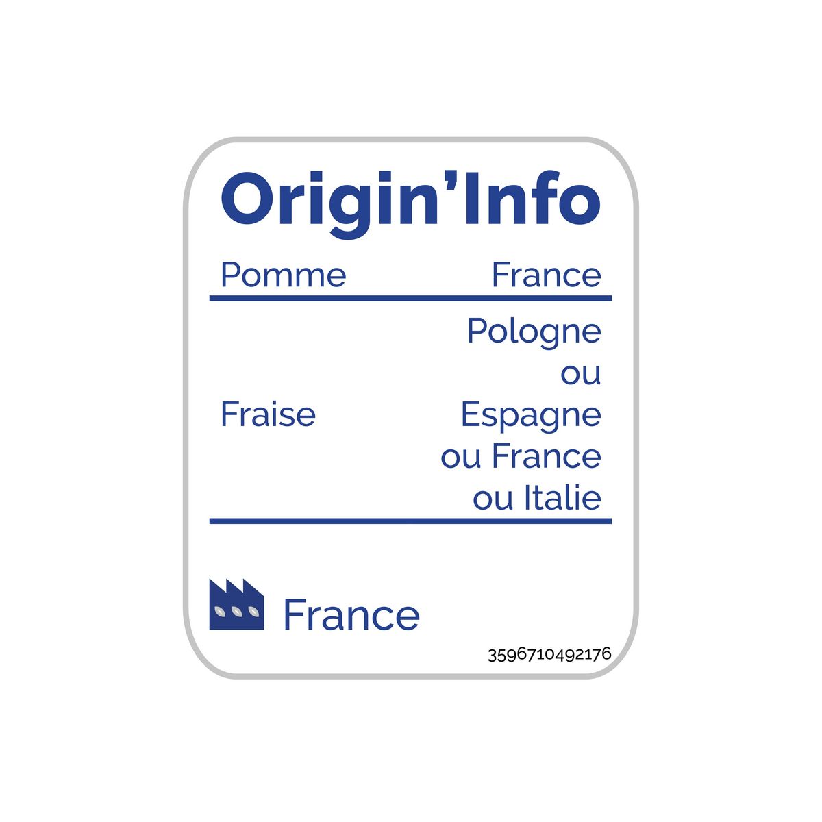 AUCHAN Gourdes purée de pomme fraise sans sucres ajoutés 4 gourdes 4x90g