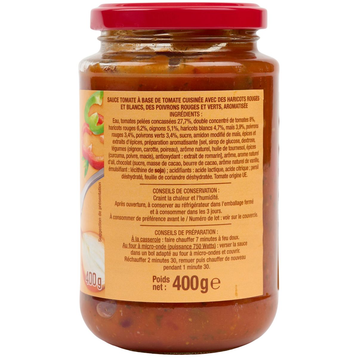 AUCHAN Sauce chili 400g