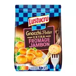 LUSTUCRU Gnocchi à poêler extra jambon fromage 2 portions 280g