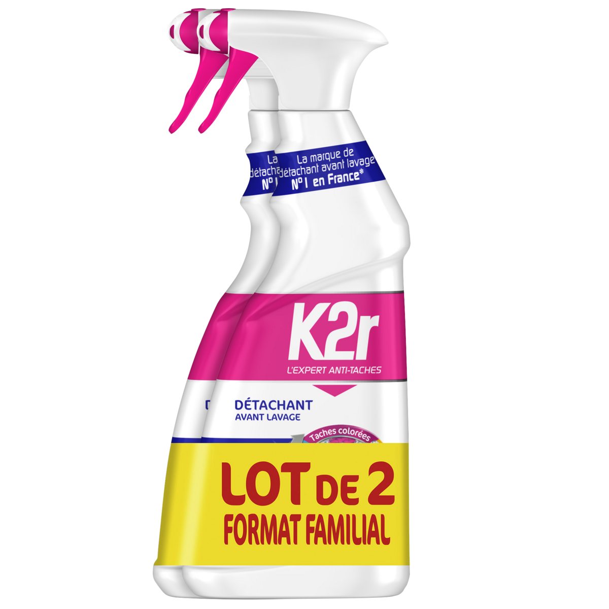 K2R Détachant pistolet avant lavage action complète  2x750ml