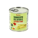 AUCHAN Haricots beurre extra fins 220g
