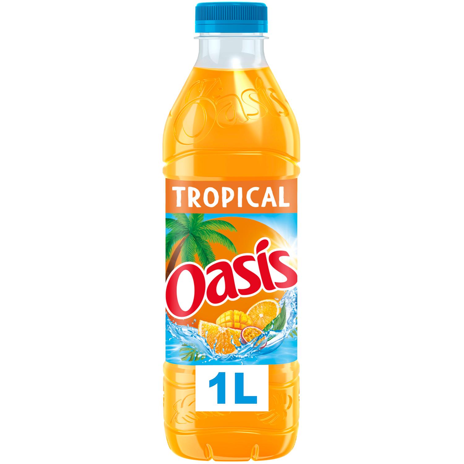 Voir la diapositive 2 : OASIS Boisson aux fruits saveur tropical 1l
