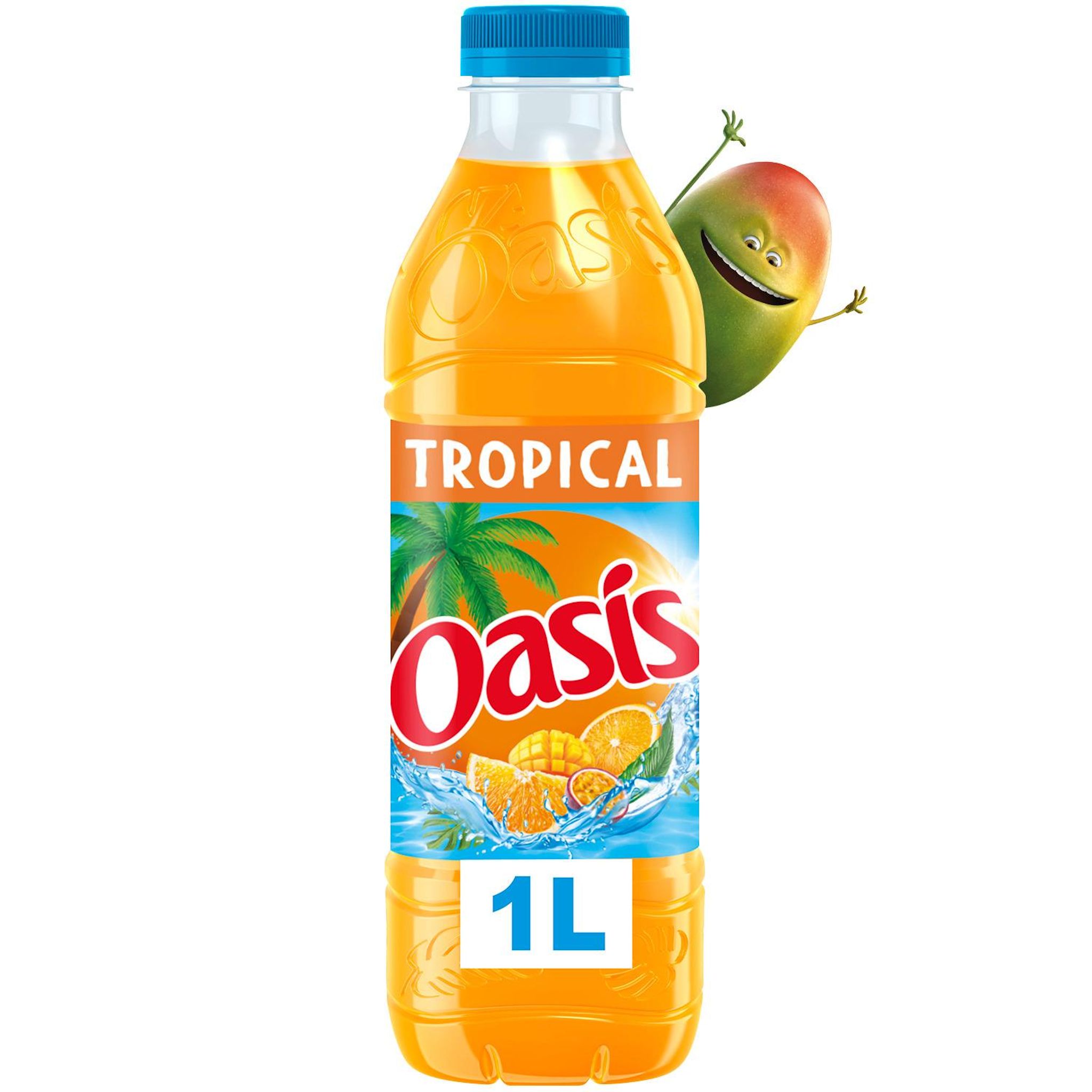 Voir la diapositive 2 : OASIS Boisson aux fruits saveur tropical 1l