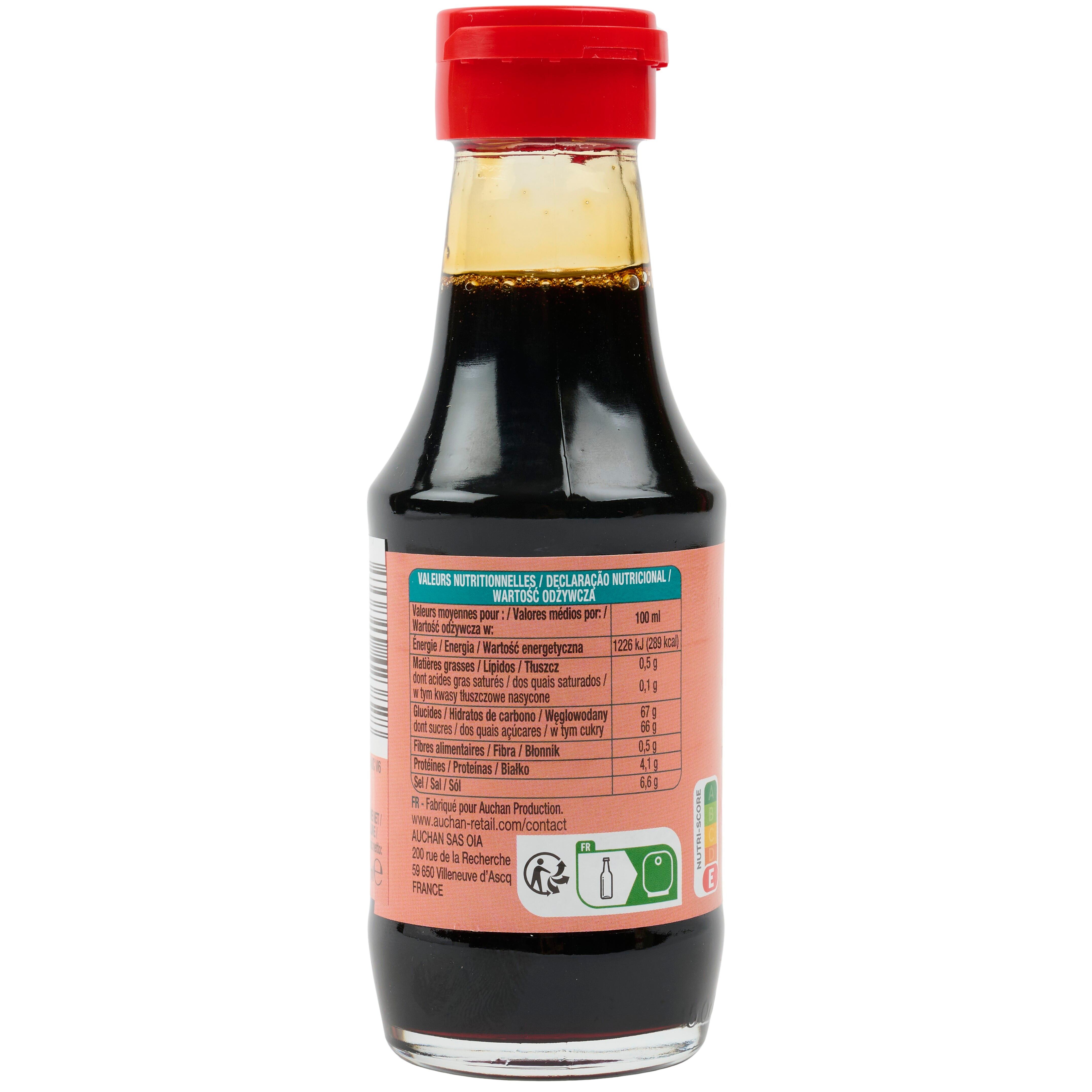 Voir la diapositive 4 : AUCHAN Sauce soja sucrée 15cl