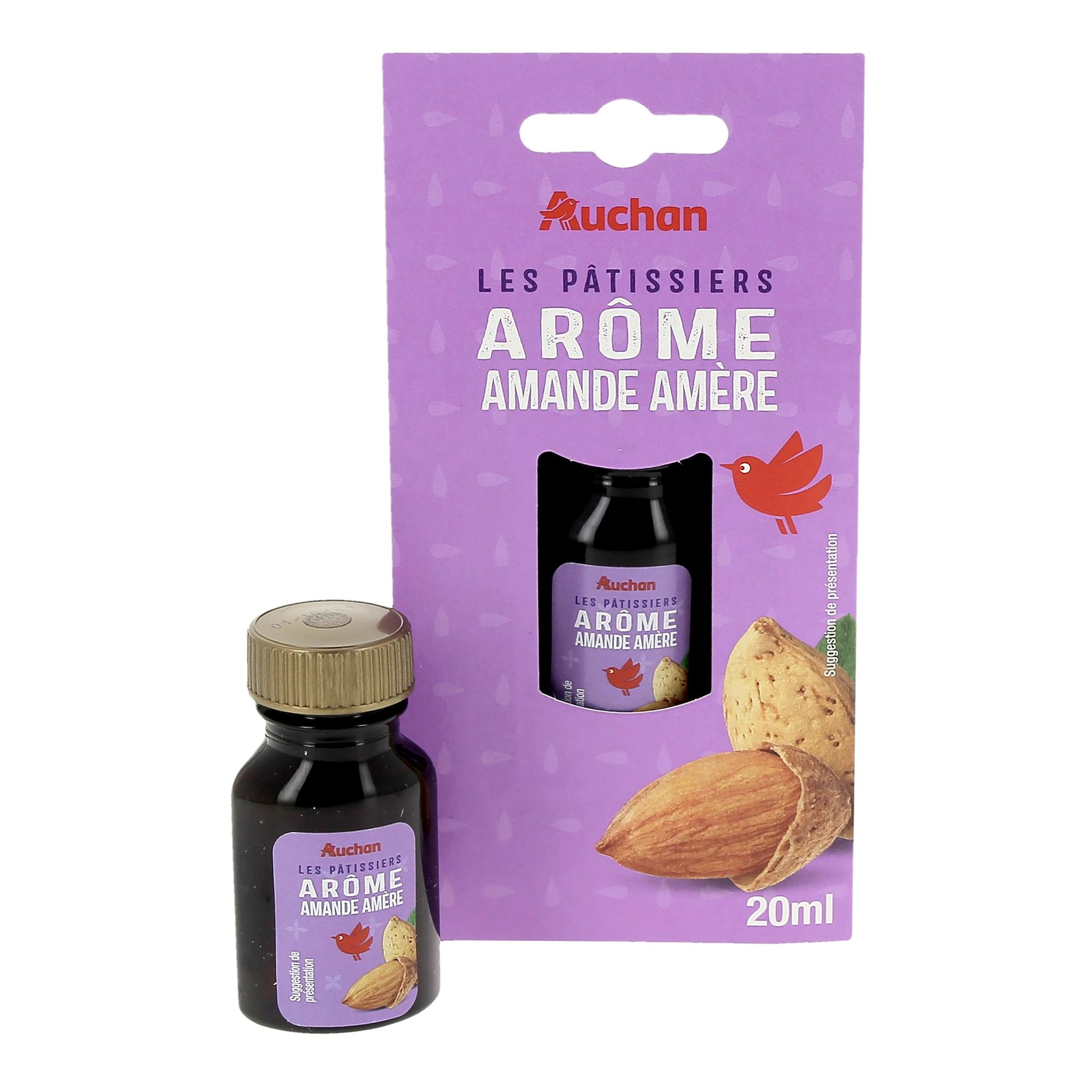 Voir la diapositive 3 : AUCHAN Arôme d'amande amère 20ml