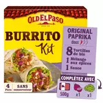 OLD EL PASO Kit burritos doux 4 personnes 510g