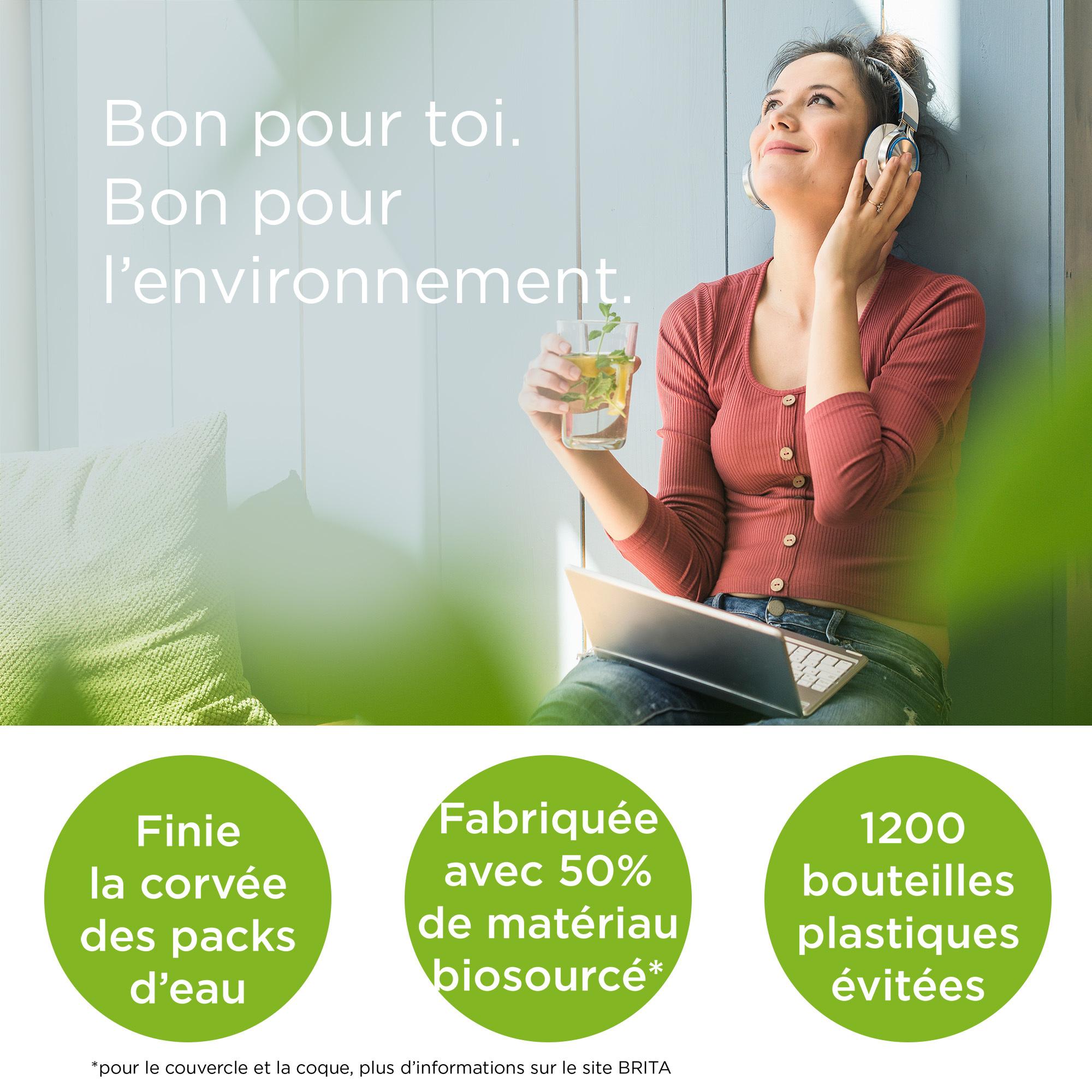 Voir la diapositive 5 : BRITA Pack de 3 filtres à eau