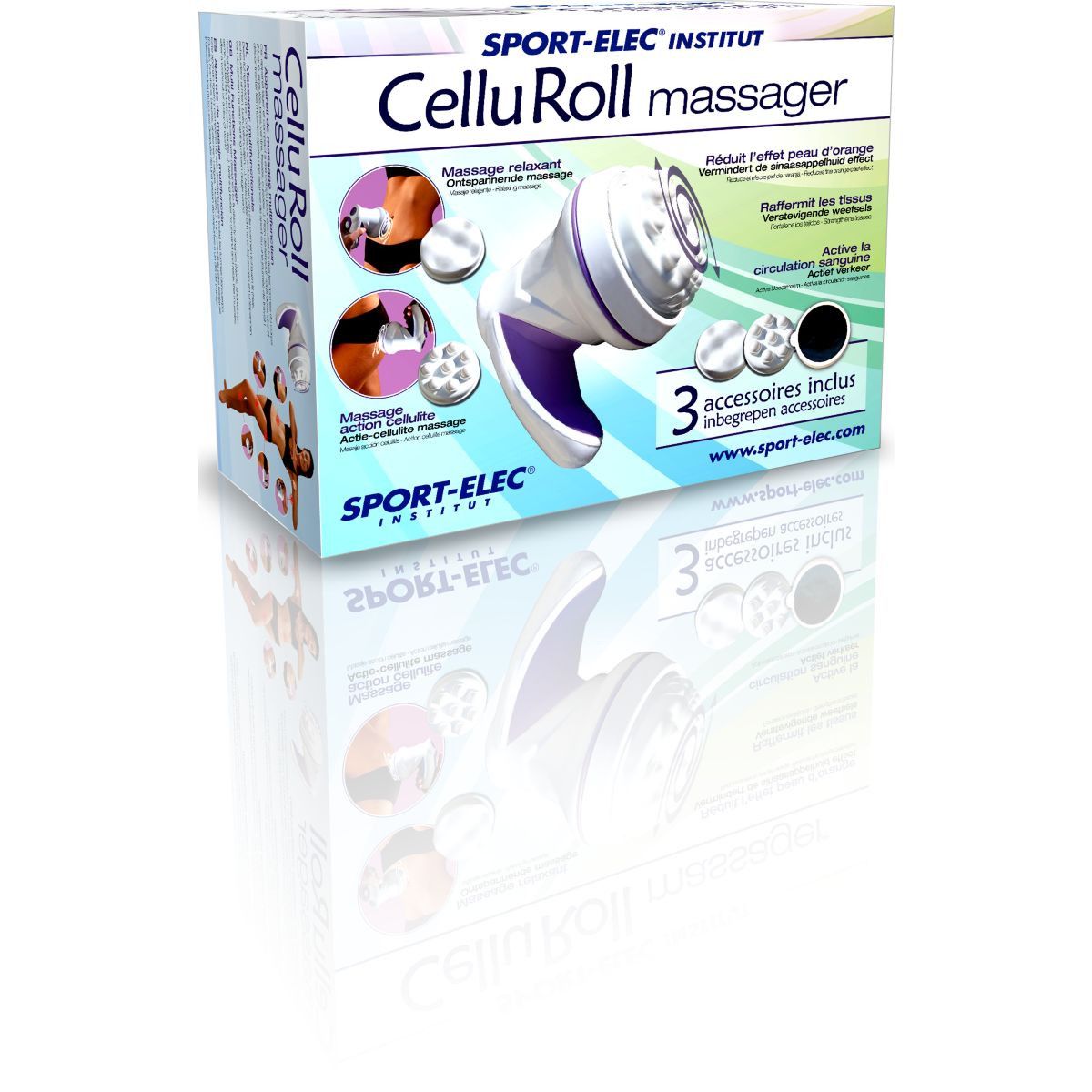 SPORT.ELEC Appareil de massage anti-cellulite et raffermissement PM789