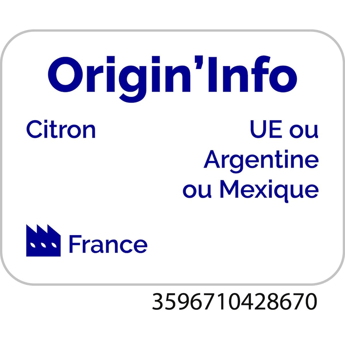 AUCHAN Citrons pressés 1L