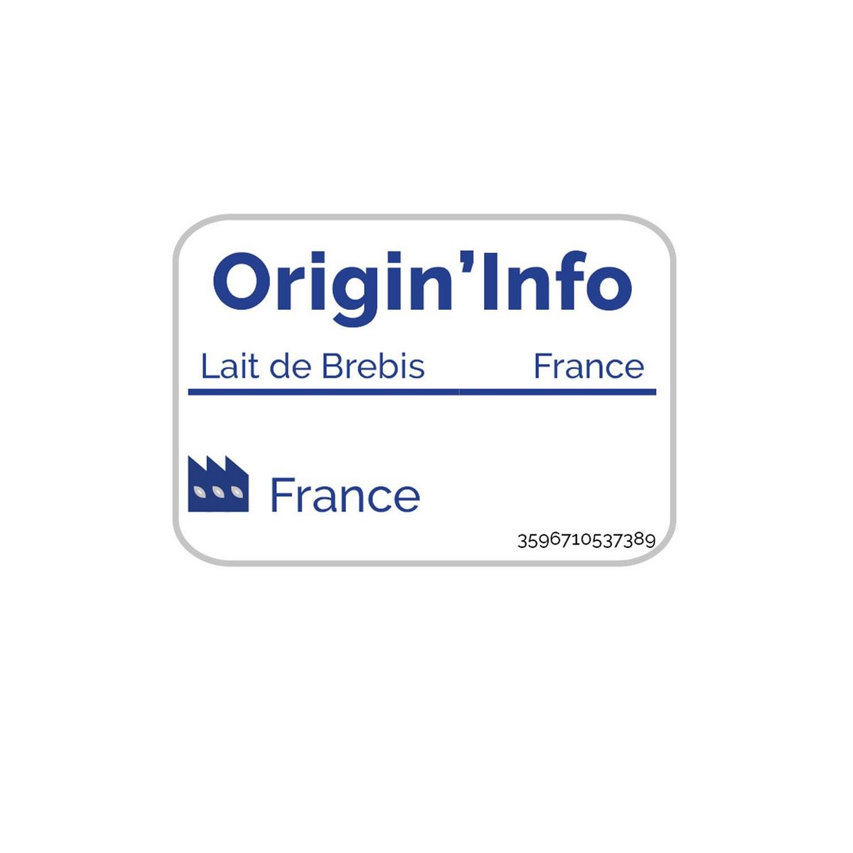 AUCHAN Yaourt nature au lait de brebis 4x115g