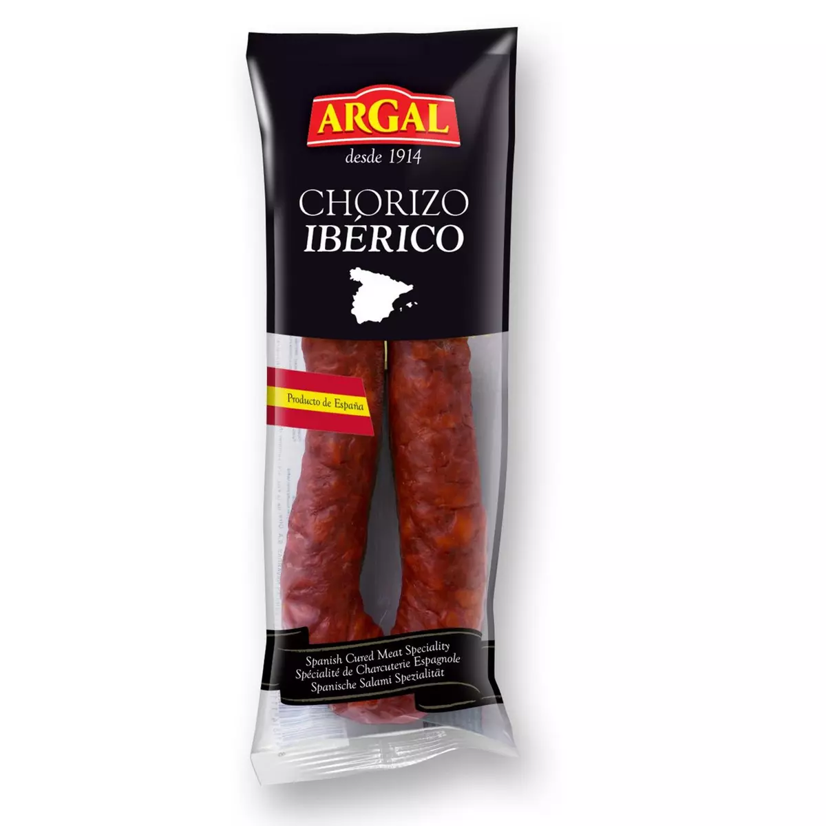 ARGAL Chorizo Sarta ibérique doux espagnol 1 pièce 170g