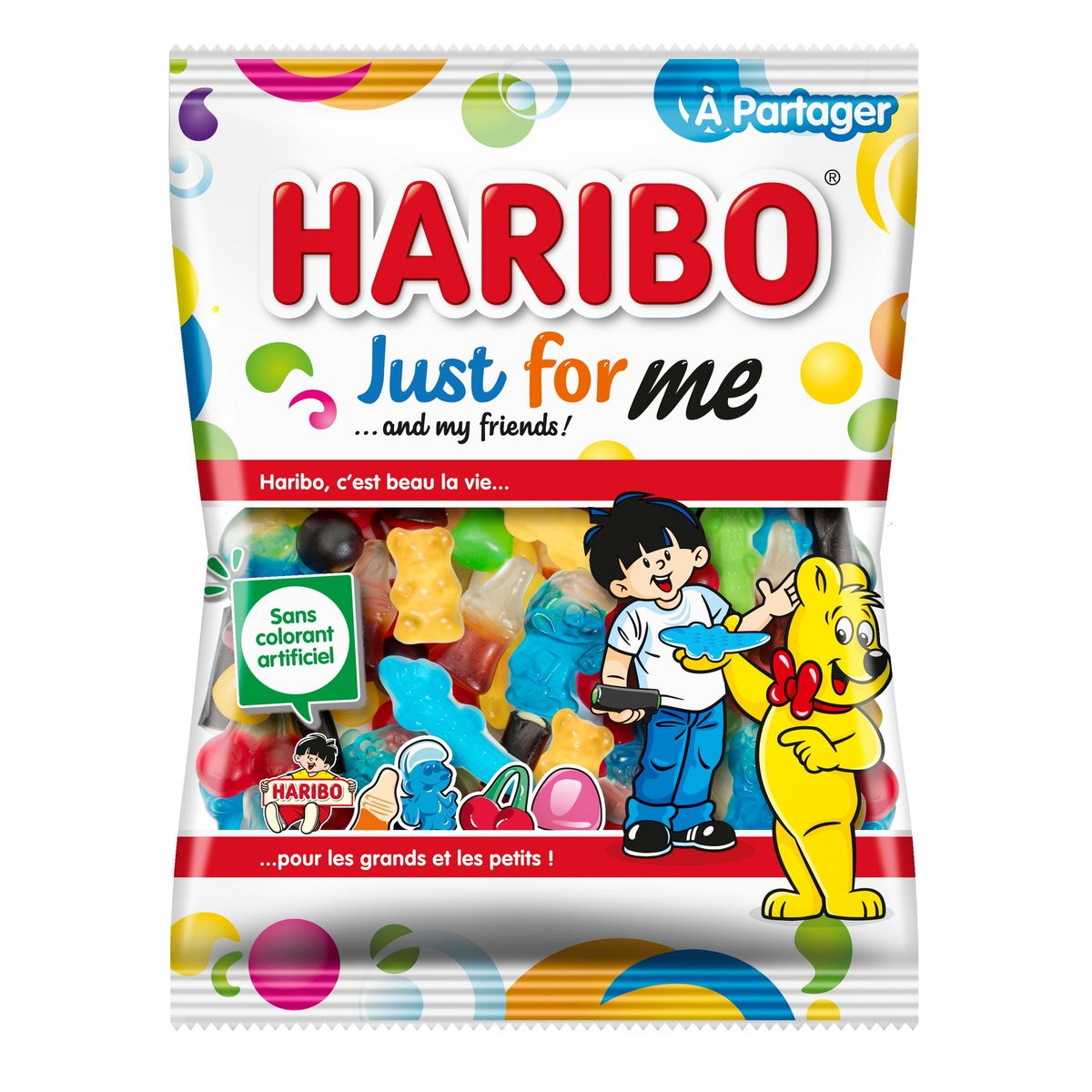 HARIBO Just for me bonbons à partager 275g