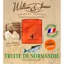 WILLIAM & JAMES Truite fumée de Normandie en tranche 4 tranches + 1 offerte 125g
