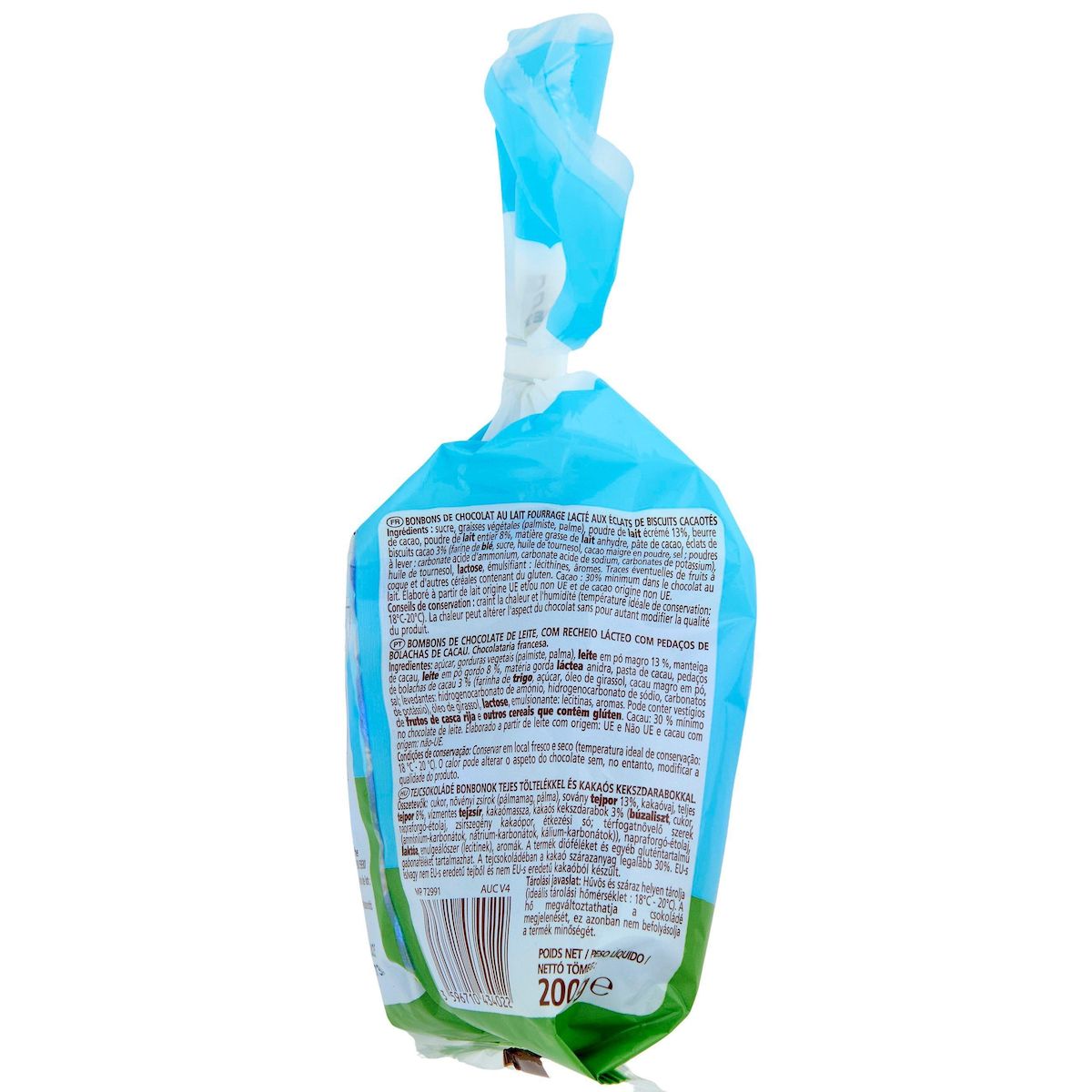 VENDOME Oeufs au chocolat au lait et éclats de biscuits 200g