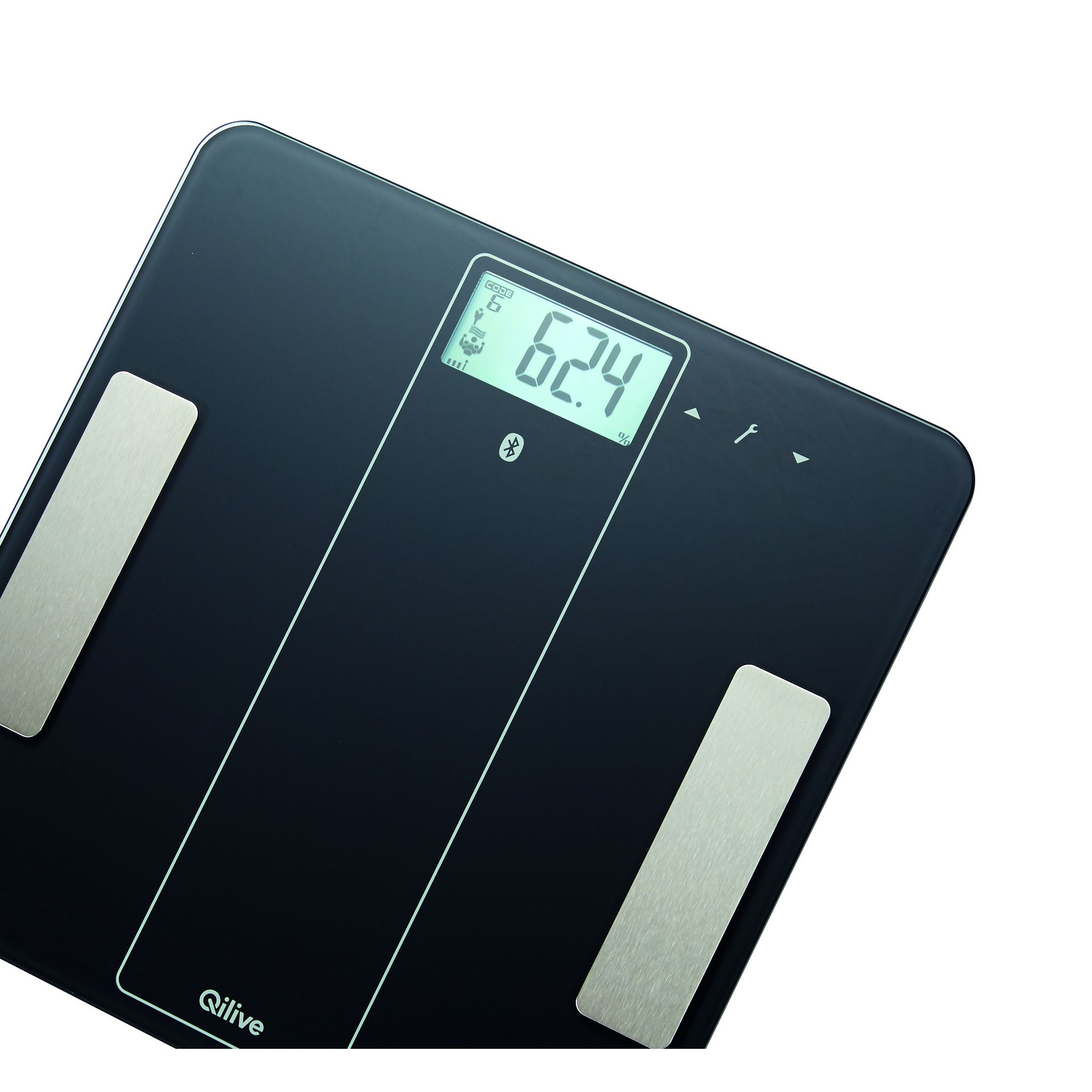 Voir la diapositive 2 : QILIVE Pèse personne connecté 864747