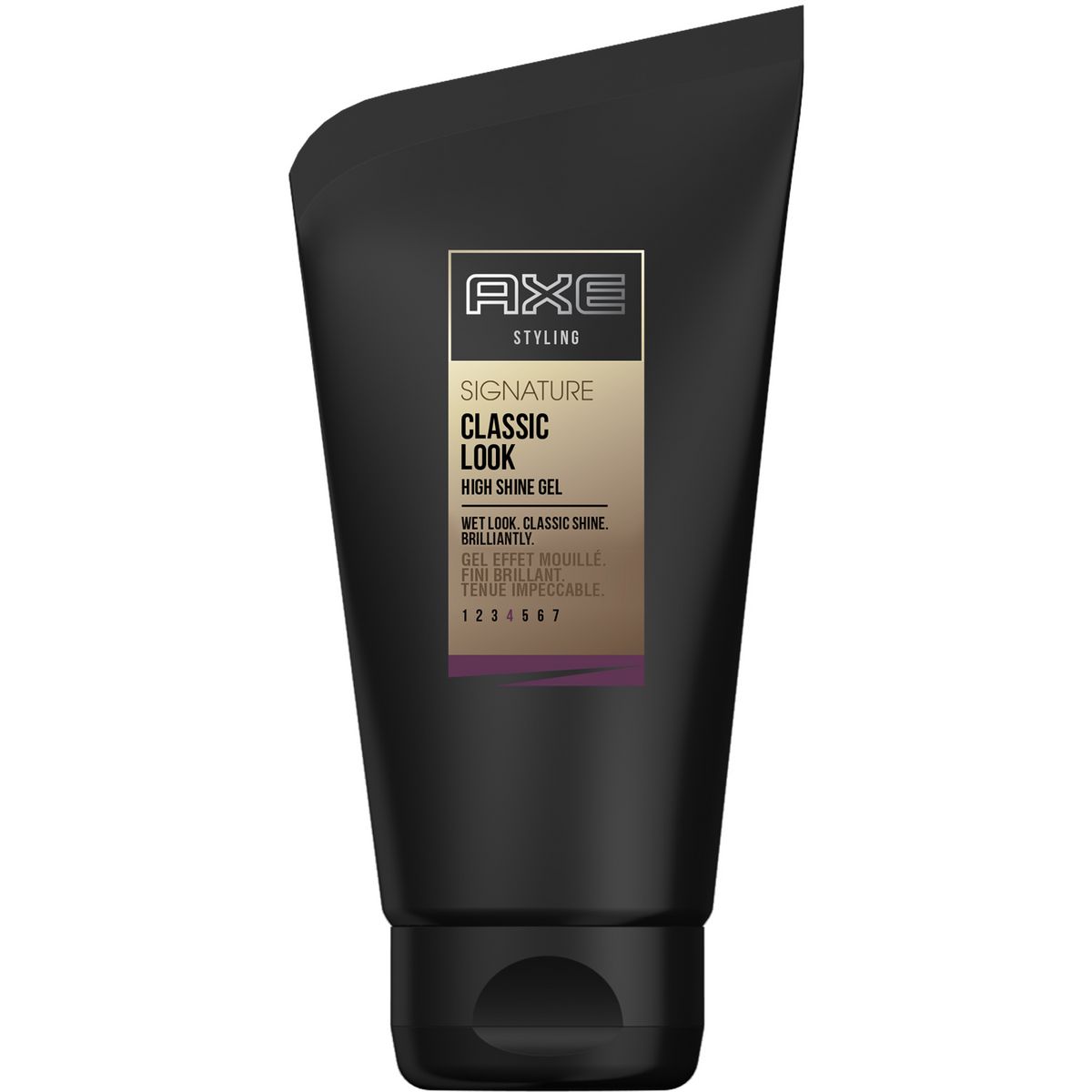 AXE Gel effet mouillé fini brillant force 4 125ml