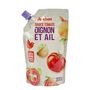 Voir la diapositive 3 : AUCHAN Sauce tomate oignon ail sachet refermable 300g
