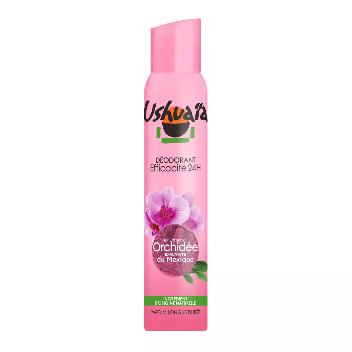 USHUAIA Déodorant spray 24h orchidée du Mexique 200ml