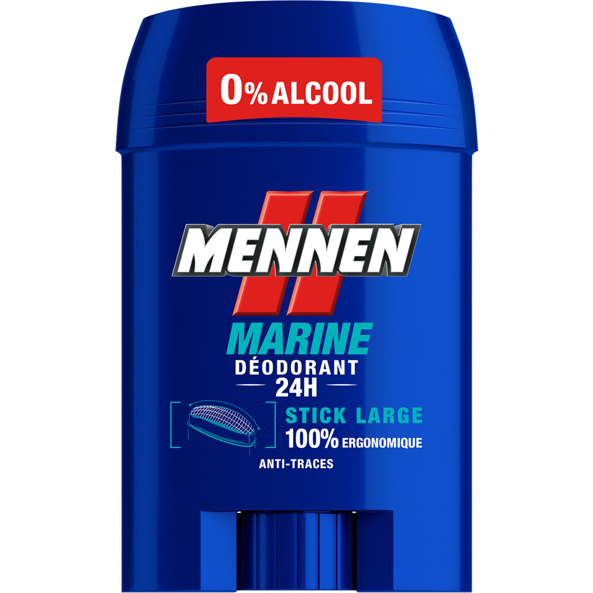 MENNEN Déodorant stick 24h homme marine 50ml