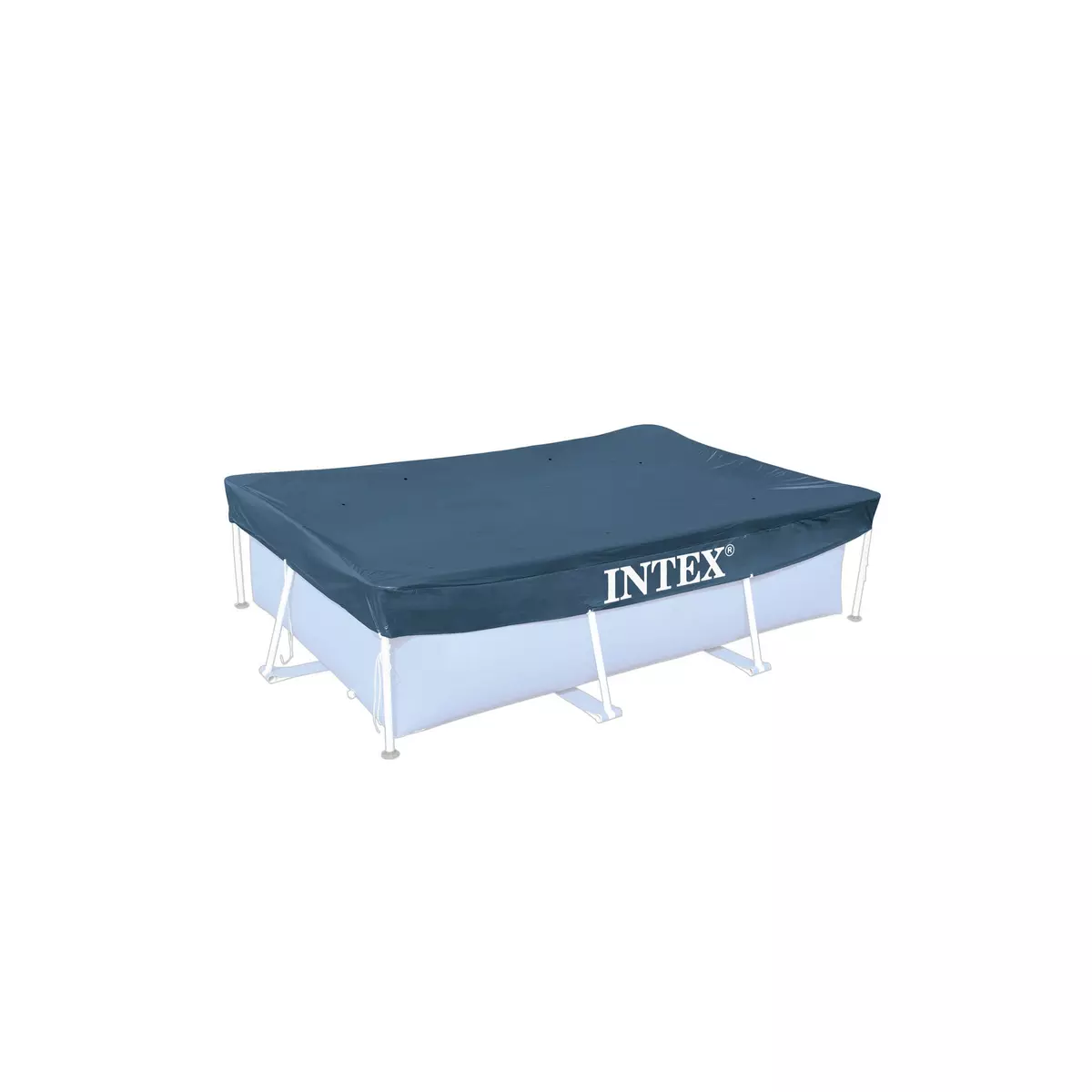 INTEX Bâche de protection piscine tubulaire 300 x 200 cm - Bleu