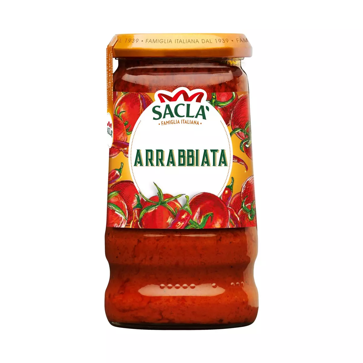 SACLA Sauce arrabbiata, en bocal 345g