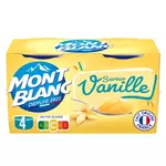 MONT BLANC Crème dessert saveur vanille 4x125g