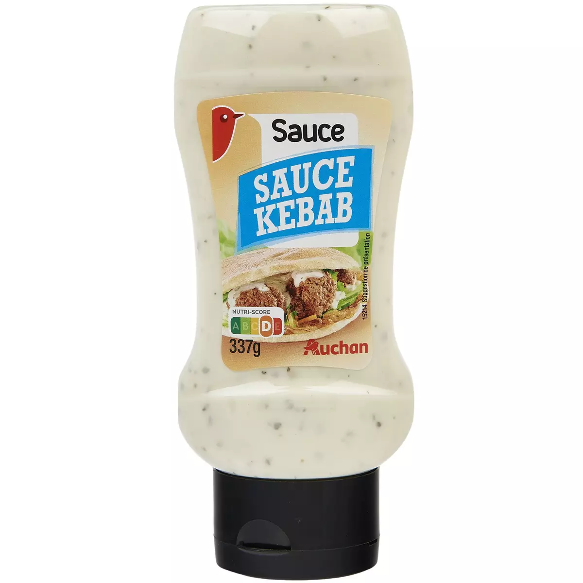 AUCHAN Sauce kebab flacon souple 337g pas cher 