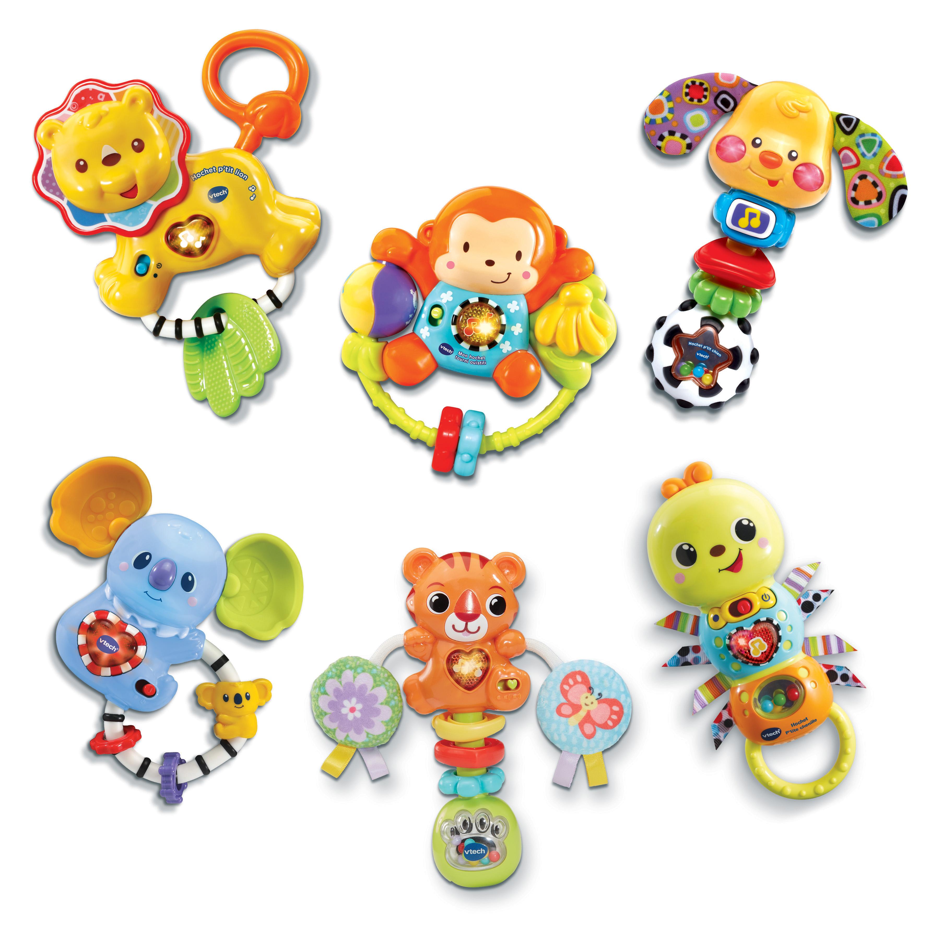 Voir la diapositive 2 : VTECH Hochets musicaux animaux